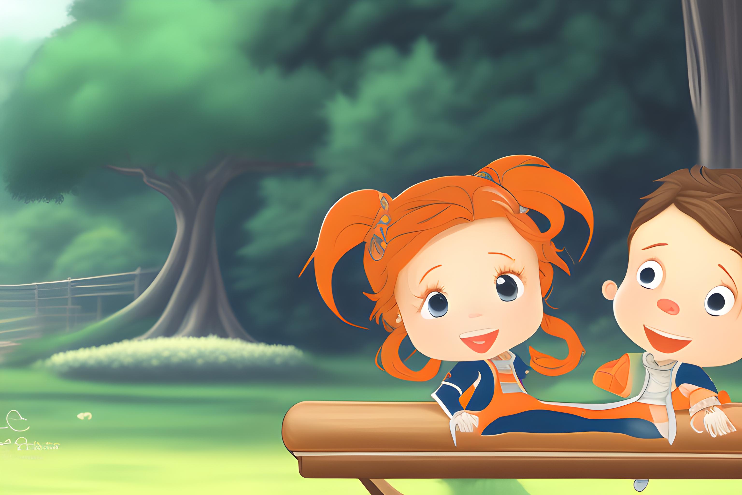 salut pourrais tu me générer un fond d'écrant autonnal . Ou sa se passerait dans un parc style japonais il y aurais assise sur un banc une jeune fille chibi au cheveux chatin avec un petit manteau dans les tons orangés elle porterait un pantalon large brun. à coté d'elle il y aurait un petit renard kawaii
